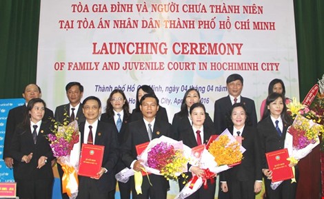 Ra mắt Tòa gia đình và người chưa thành niên - ảnh 1
